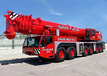 Кран terex- demag ac 350 в Москве