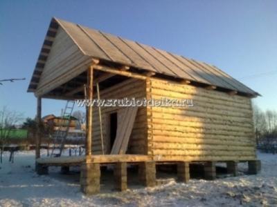 Срубы домов и бань недорого в Москве