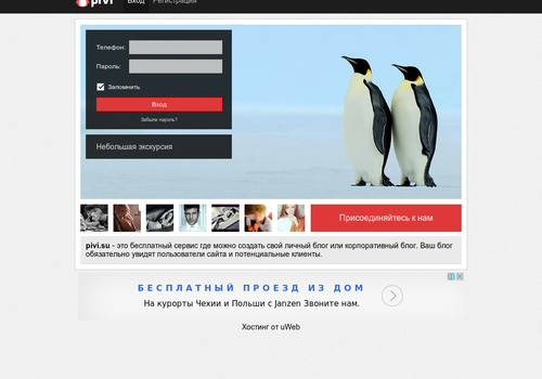 pivi.su - Создать свой личный блог или корпоративный блог. в Москве